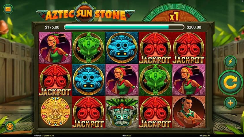 Aztec Sun Online Slot Gameplay