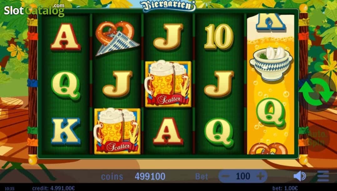 Biergarten Online Slot game play