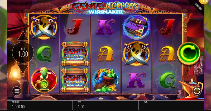 Genie Jackpots Slot game play