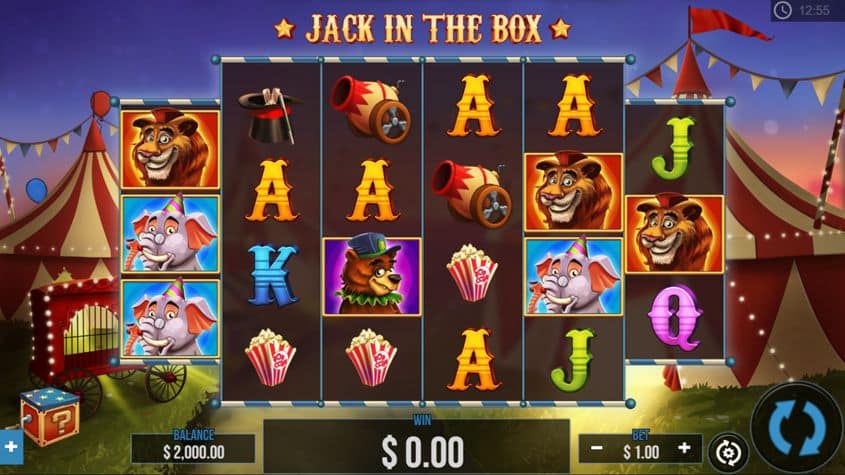 Jack in the Box Online Slot Gameplay