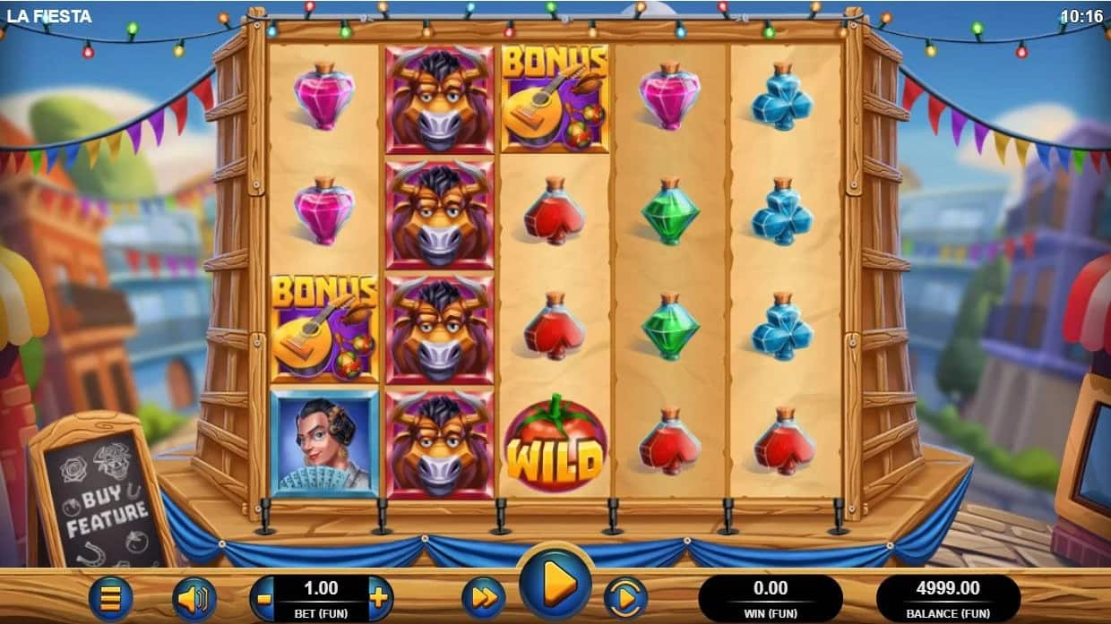 La Fiesta Online Slot game play