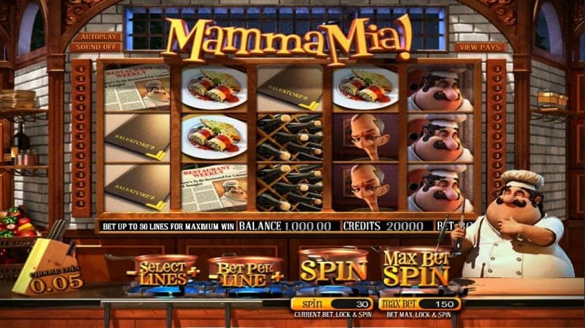 Mamma Mia Online Slot game play