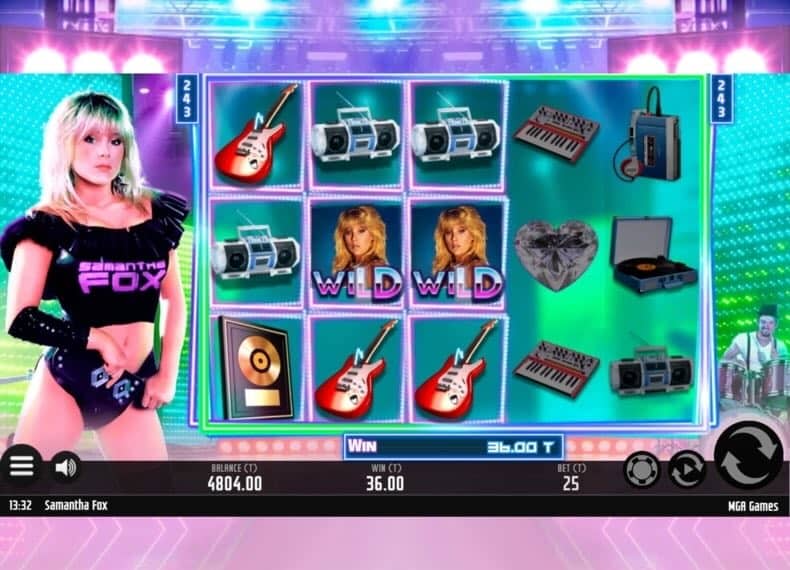 Samantha Fox Online Slot g ex