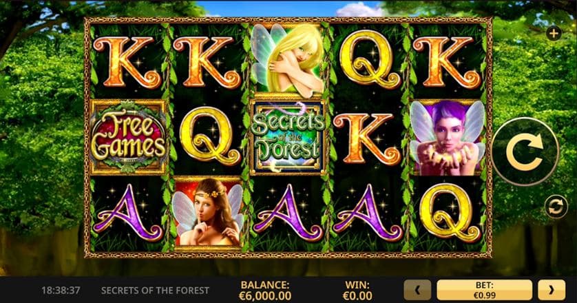 Secrets of the Forest Online Slot Gameplay