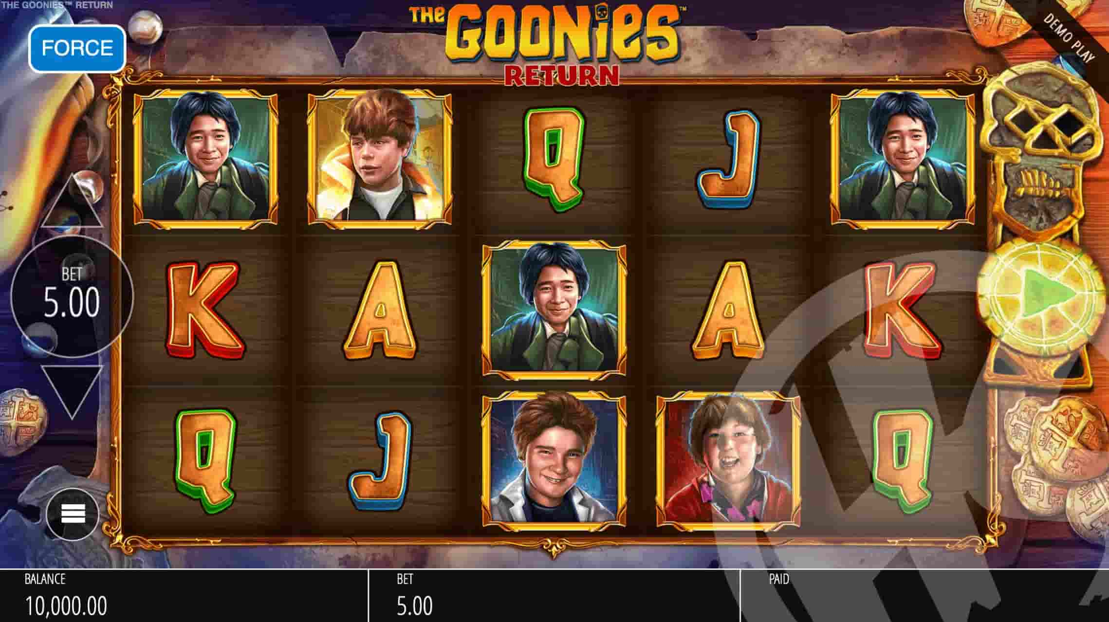 The Goonies Online Slot game play