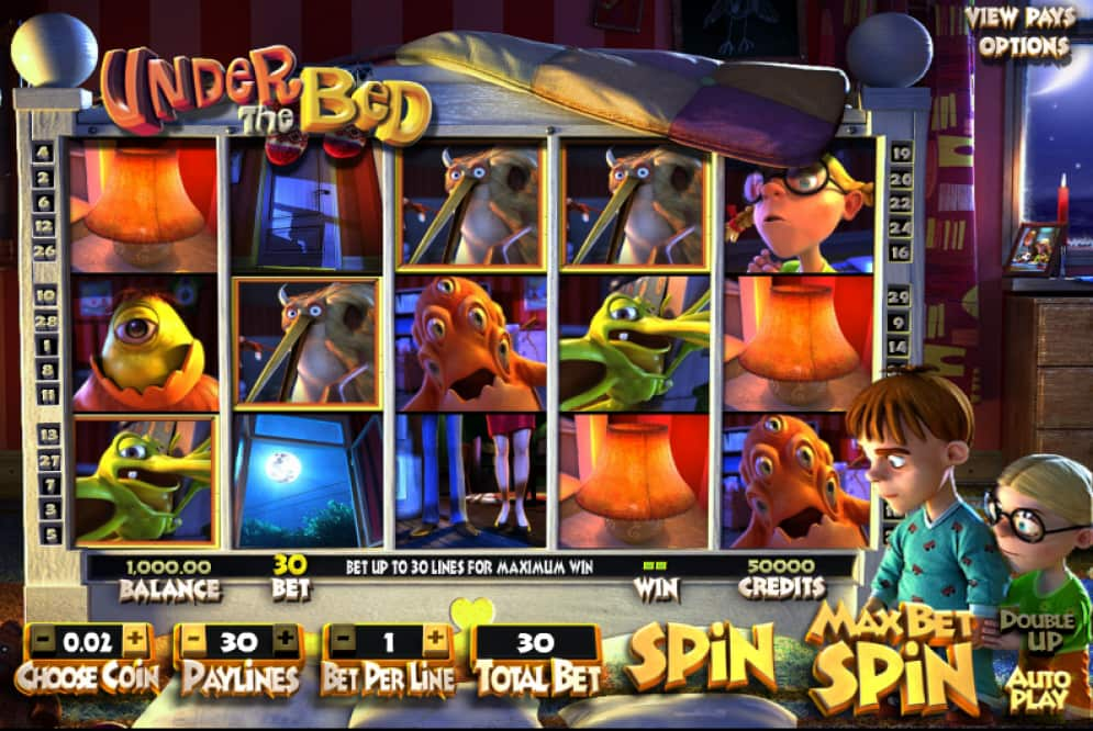 Under the Bed Online Slot game play