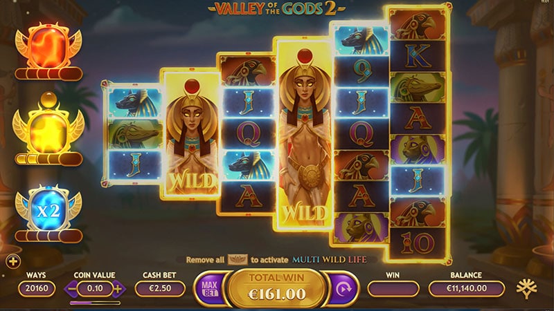 Valley of the Gods Online Slot g2